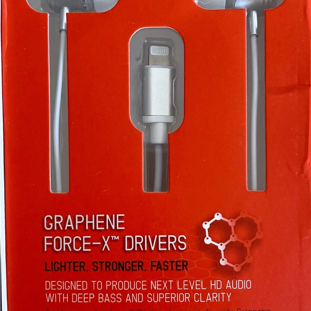 New In Box - Helix Ultrabuds High Fidelity EarBuds Lightning Connector
